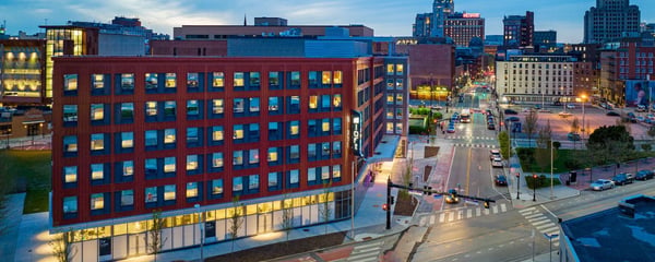 Aloft Hotel Providence — Girder-Slab® project, Providence, RI